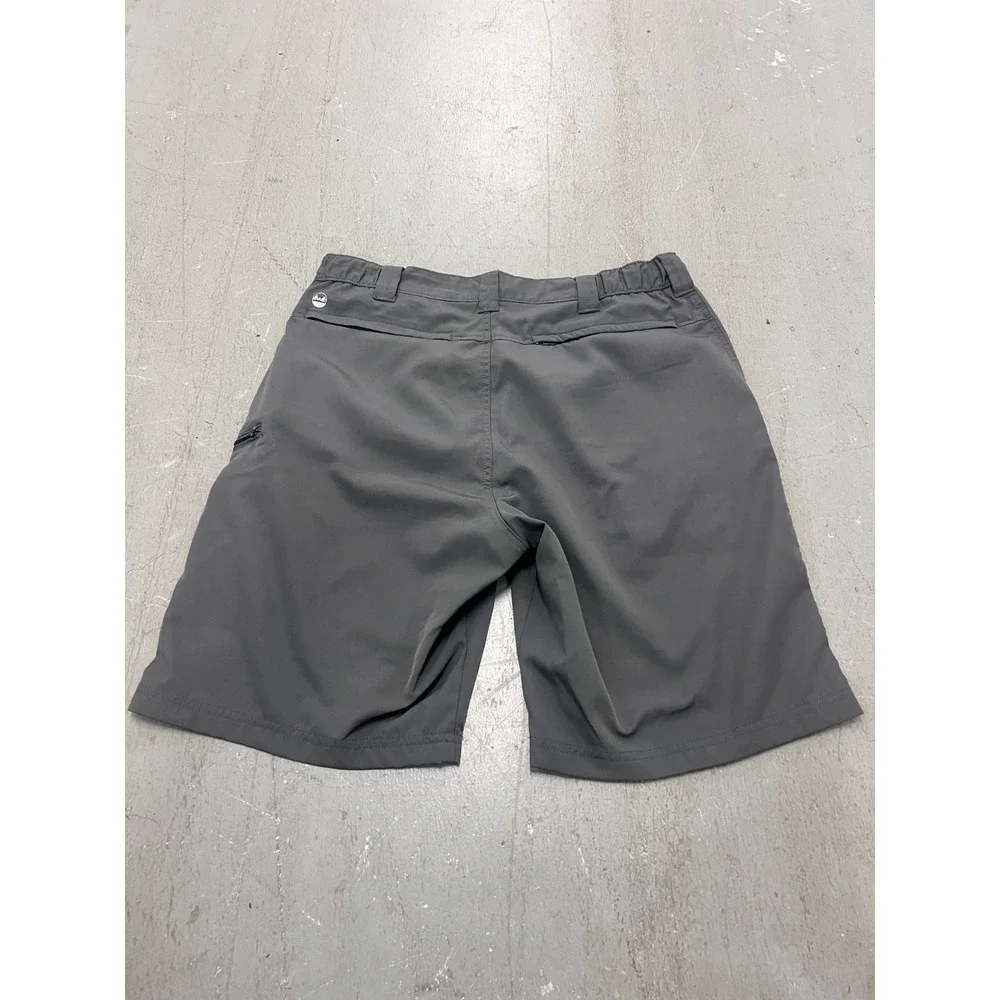 Wrangler Hybrid Shorts Mens 36 Gray Side Elastic Stretch Performance Outdoor